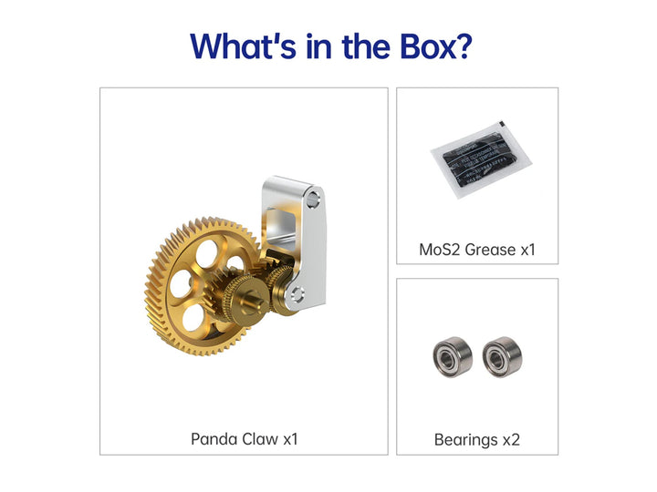 BIQU Panda Claw Hardened Extruder Gears at Levendigs