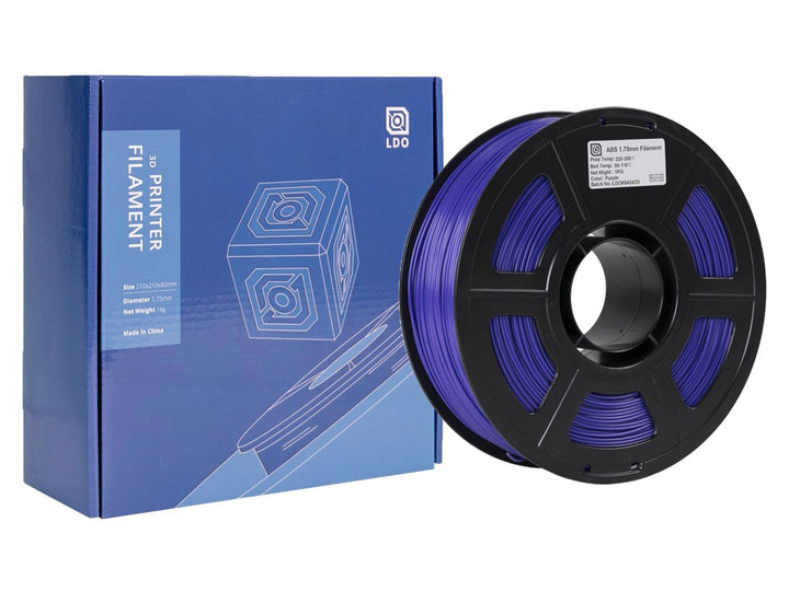 LDO ABS Filament 1.75mm - 1kg - Purple at Levendigs