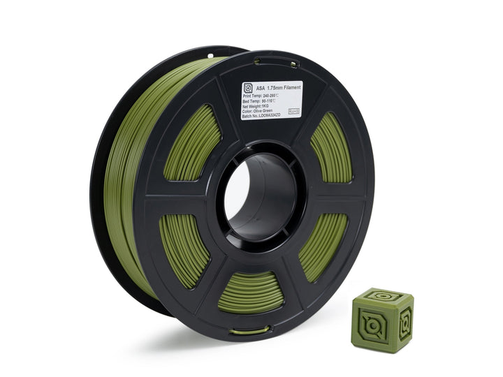 LDO ASA Filament 1.75mm - 1kg - Olive Green at Levendigs