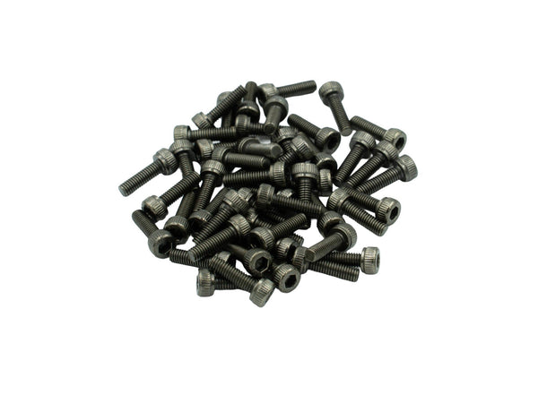LDO Black Nickel Plated SHCH Bolts - Various sizes at Levendigs