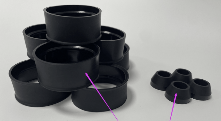 LDO Box Turtle Rubber Rollers and Feet kit at Levendigs