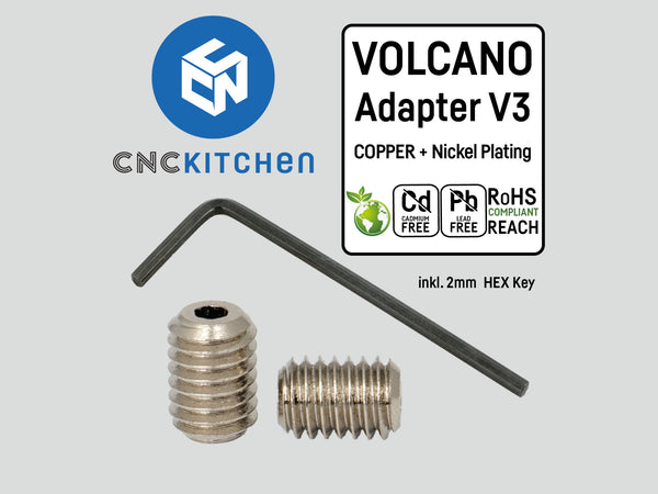Volcano Adapter V3 - CNC Kitchen at Levendigs